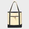 Large Cotton Canvas Tote Thumbnail