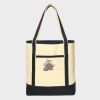 Large Cotton Canvas Tote Thumbnail