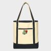 Large Cotton Canvas Tote Thumbnail