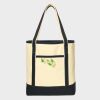 Large Cotton Canvas Tote Thumbnail
