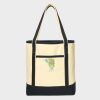 Large Cotton Canvas Tote Thumbnail
