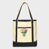 Large Cotton Canvas Tote Thumbnail