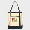 Large Cotton Canvas Tote Thumbnail