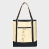 Large Cotton Canvas Tote Thumbnail