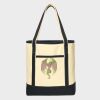 Large Cotton Canvas Tote Thumbnail