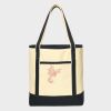 Large Cotton Canvas Tote Thumbnail