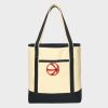 Large Cotton Canvas Tote Thumbnail