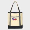 Large Cotton Canvas Tote Thumbnail