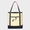Large Cotton Canvas Tote Thumbnail