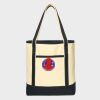 Large Cotton Canvas Tote Thumbnail