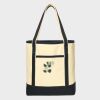 Large Cotton Canvas Tote Thumbnail