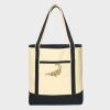 Large Cotton Canvas Tote Thumbnail