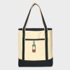 Large Cotton Canvas Tote Thumbnail