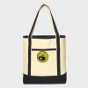 Large Cotton Canvas Tote Thumbnail