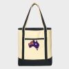 Large Cotton Canvas Tote Thumbnail