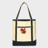 Large Cotton Canvas Tote Thumbnail