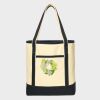 Large Cotton Canvas Tote Thumbnail