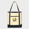 Large Cotton Canvas Tote Thumbnail