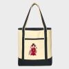 Large Cotton Canvas Tote Thumbnail