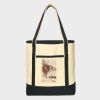 Large Cotton Canvas Tote Thumbnail