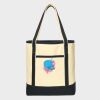 Large Cotton Canvas Tote Thumbnail