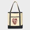 Large Cotton Canvas Tote Thumbnail