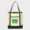 Large Cotton Canvas Tote Thumbnail