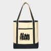 Large Cotton Canvas Tote Thumbnail