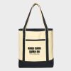 Large Cotton Canvas Tote Thumbnail