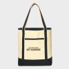 Large Cotton Canvas Tote Thumbnail