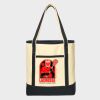 Large Cotton Canvas Tote Thumbnail