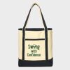 Large Cotton Canvas Tote Thumbnail