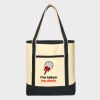 Large Cotton Canvas Tote Thumbnail