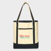 Large Cotton Canvas Tote Thumbnail