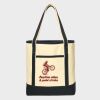 Large Cotton Canvas Tote Thumbnail