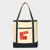 Large Cotton Canvas Tote Thumbnail