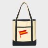 Large Cotton Canvas Tote Thumbnail
