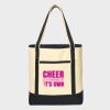 Large Cotton Canvas Tote Thumbnail