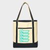 Large Cotton Canvas Tote Thumbnail