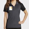 Ladies Colorblock Micropique Sport Wick ® Polo Thumbnail