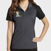 Ladies Colorblock Micropique Sport Wick ® Polo Thumbnail