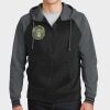 Sport Wick ® Varsity Fleece Full Zip Hooded Jacket Thumbnail