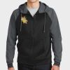 Sport Wick ® Varsity Fleece Full Zip Hooded Jacket Thumbnail