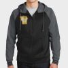 Sport Wick ® Varsity Fleece Full Zip Hooded Jacket Thumbnail