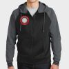 Sport Wick ® Varsity Fleece Full Zip Hooded Jacket Thumbnail