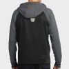 Sport Wick ® Varsity Fleece Full Zip Hooded Jacket Thumbnail