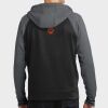 Sport Wick ® Varsity Fleece Full Zip Hooded Jacket Thumbnail