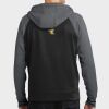 Sport Wick ® Varsity Fleece Full Zip Hooded Jacket Thumbnail