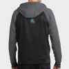 Sport Wick ® Varsity Fleece Full Zip Hooded Jacket Thumbnail