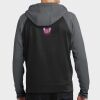Sport Wick ® Varsity Fleece Full Zip Hooded Jacket Thumbnail